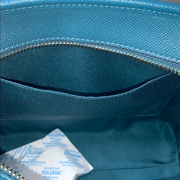 Coach Mini City Zip Tote, Dark Teal, F22967 - Picture 12 of 16